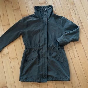 Nasty Gal Green Trench